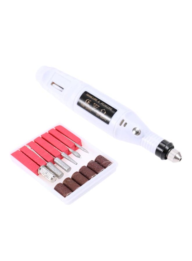 Manicure Machine Tool Kit Multicolour 24 x 16 x 3cm
