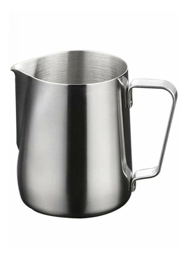Stainless Steel Frothing Pitcher Silver 350ml