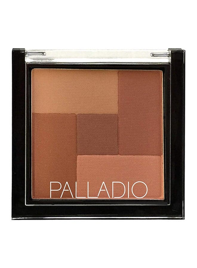 2-In-1 Mosaic Powder Blush And Bronzer, Spice Gold