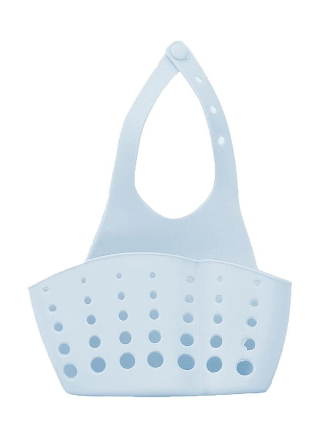 Sink Hanging Sponge Bag Holder Blue 17x4x13cm