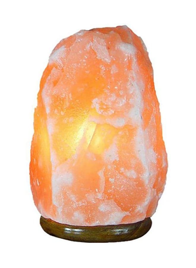 Himalayan Rock Salt Lamp Orange/White/Brown