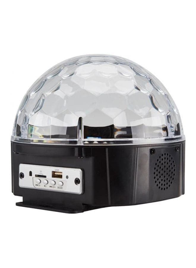 Sound Activated Party Lights With Remote Control Clear/Black 15x18cm