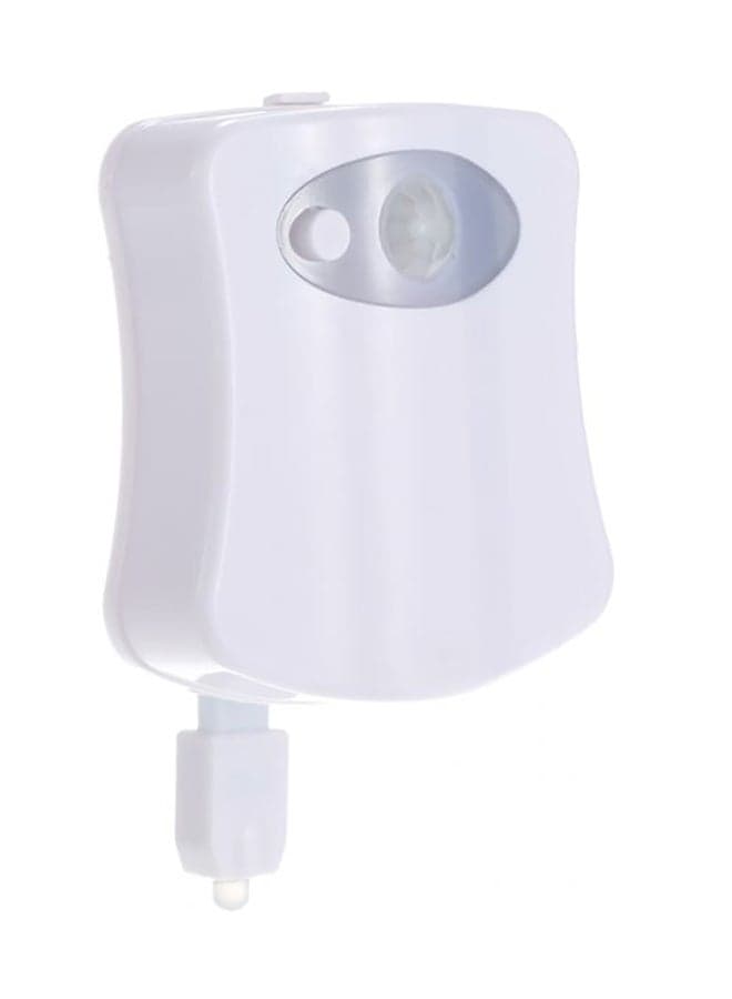 Motion Activated LED Toilet Nightlight White