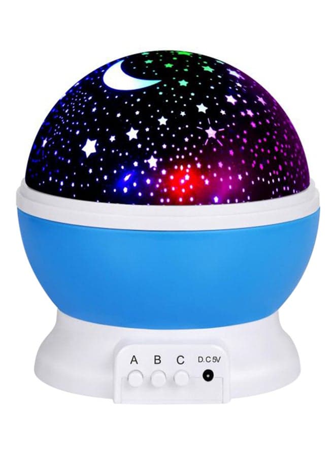 Moon And Star LED Night Light Multicolour 13 x 13cm