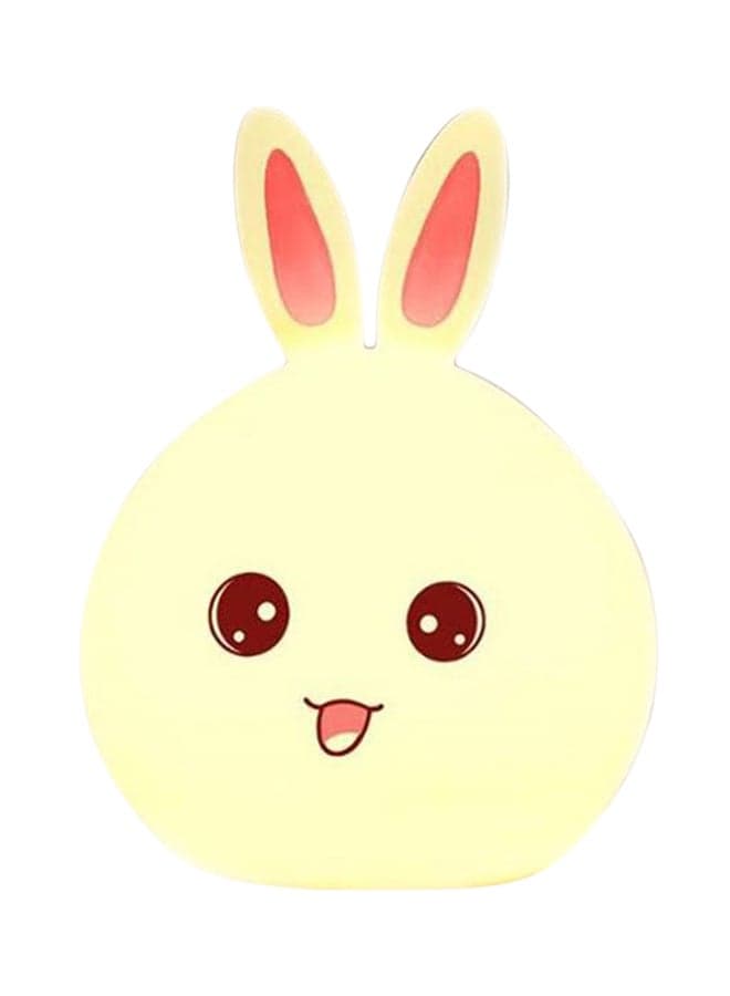 Rabbit Shaped LED Night Lamp Beige/Brown/Pink