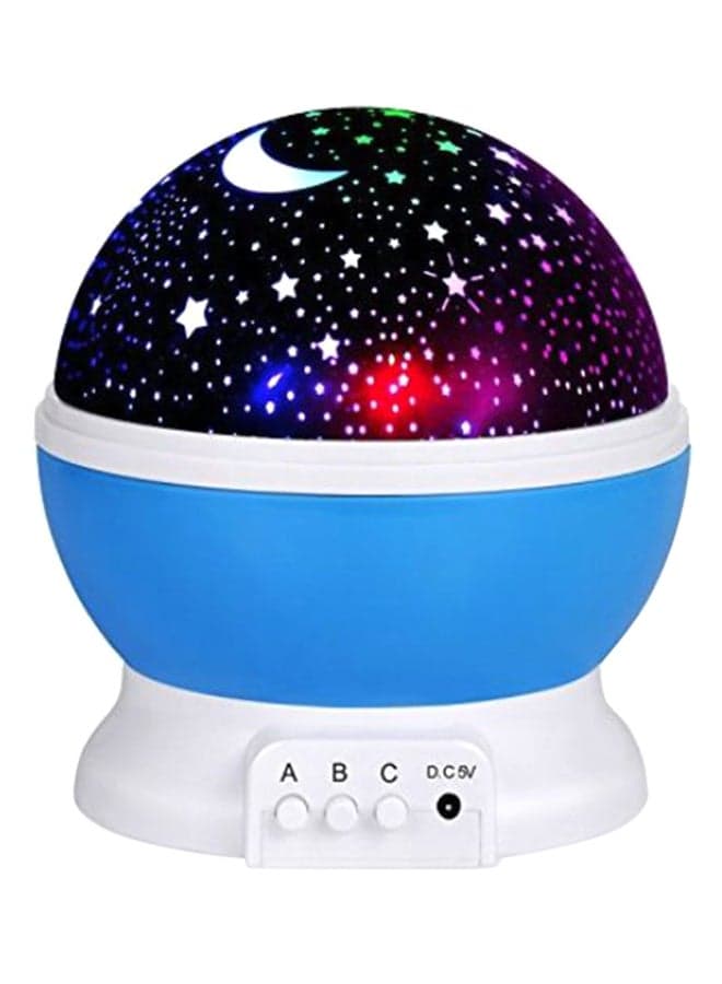 Star And Moon Starlight Projector Lamp Multicolour 5 x 5.8cm