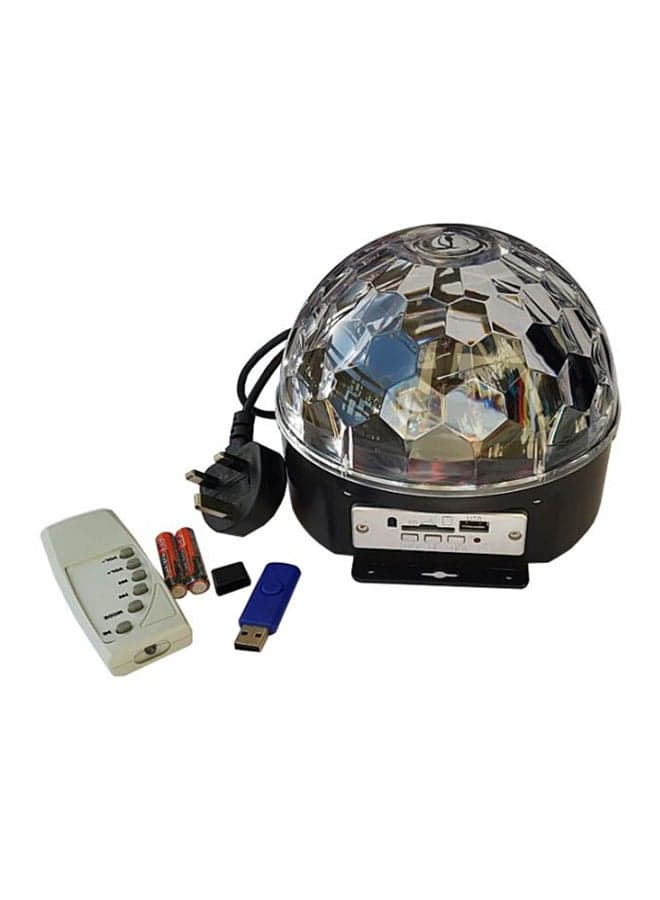 Crystal Magic Ball Bluetooth Speaker Black