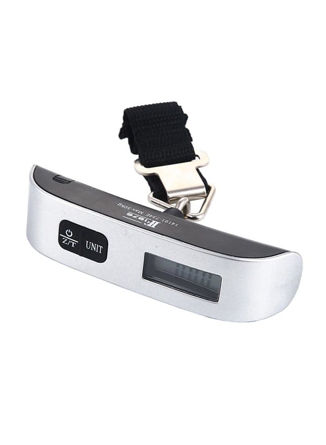 Electronic Portable Luggage Scale Black/Silver