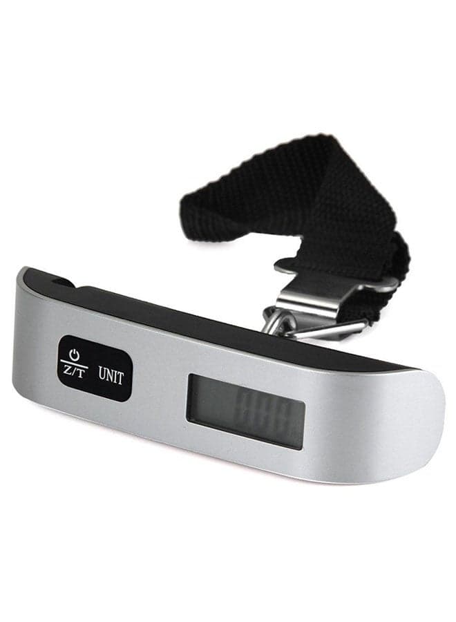 Digital Luggage Electronic Scale Silver/Black