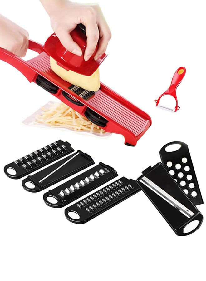 Fruit And Vegetable Cutter Red/Black