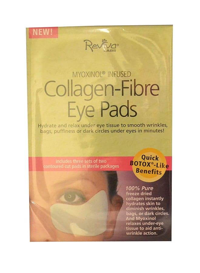 2-Piece Collagen Fiber Eye Pads