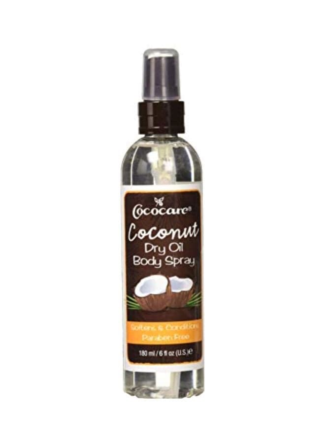 Coconut Dry Oil Body Spray Clear