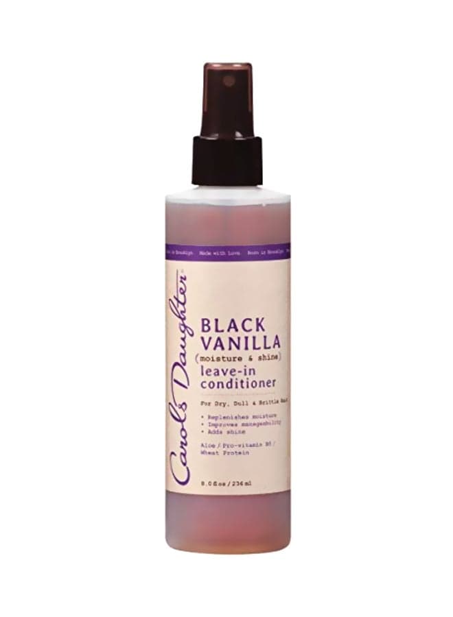 Black Vanilla Moisture And Shine Leave In Conditioner 236ml