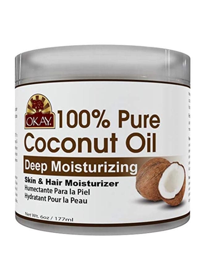 Pure Coconut Oil Deep Moisturizing Skin And Hair Moisturizer