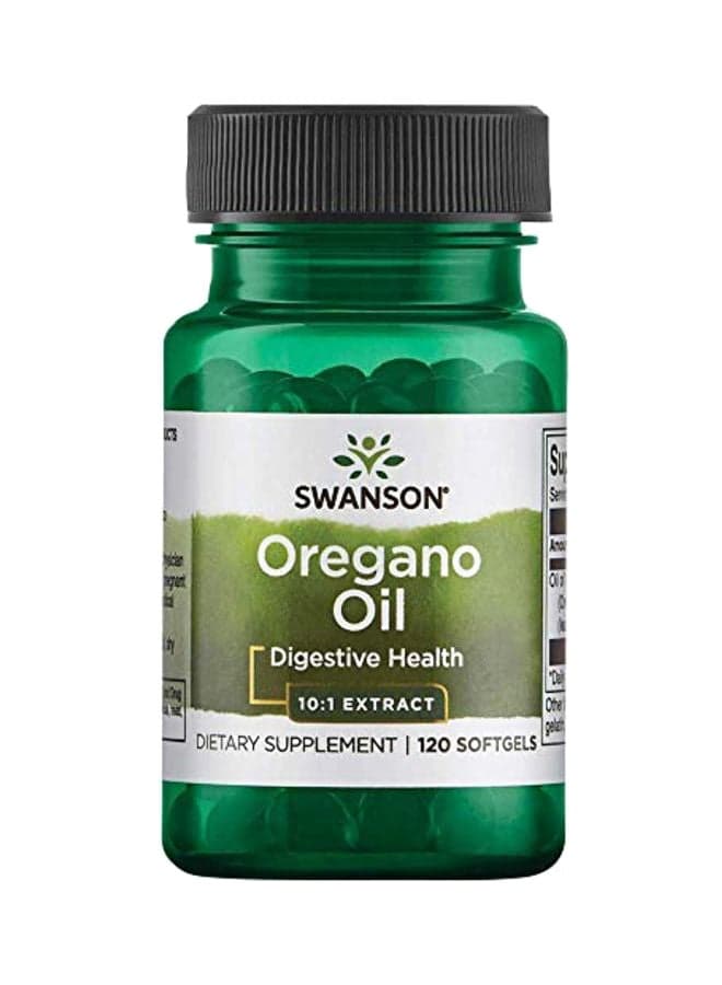 Oregano Oil Digestive Health Supplement - 120 Softgel