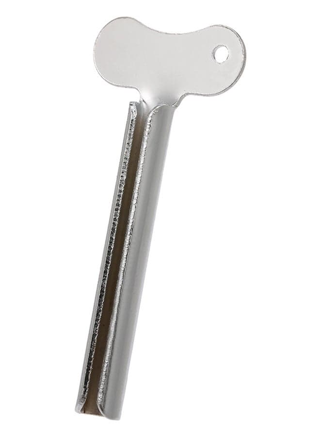 Stainless Steel Toothpaste Squeezer Key Silver 0.017kg