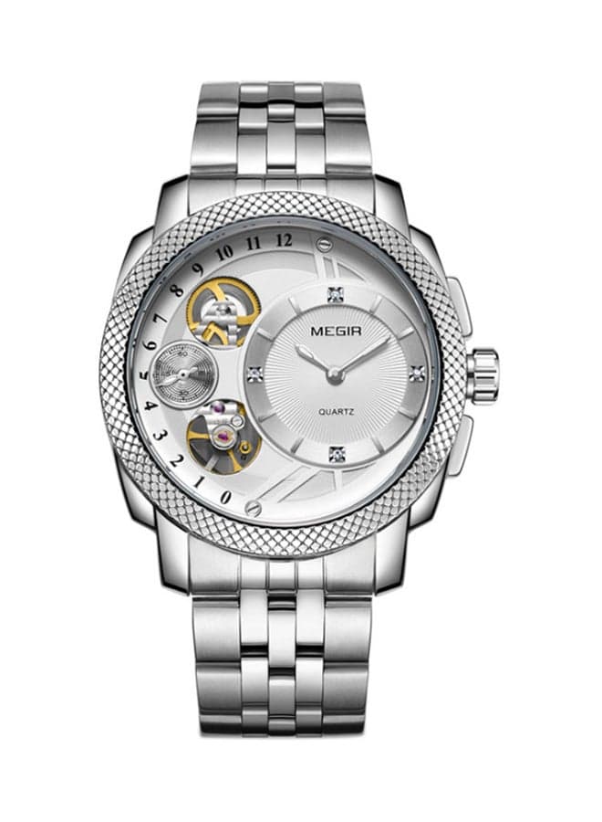 men Non Mechanical Fashion Business Sports Hollow Watch