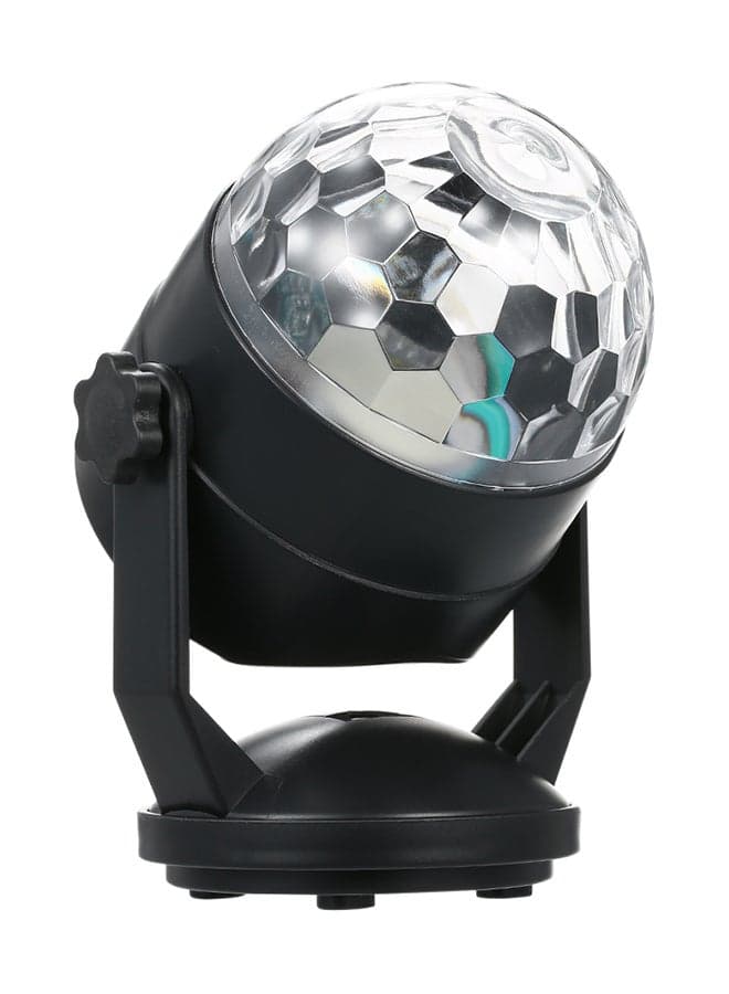 AC100~240V 3W LED UV Backlight Disco Ball Wall Mounted Rotating Strobe Stage Lamp Multicolour 0.409kg