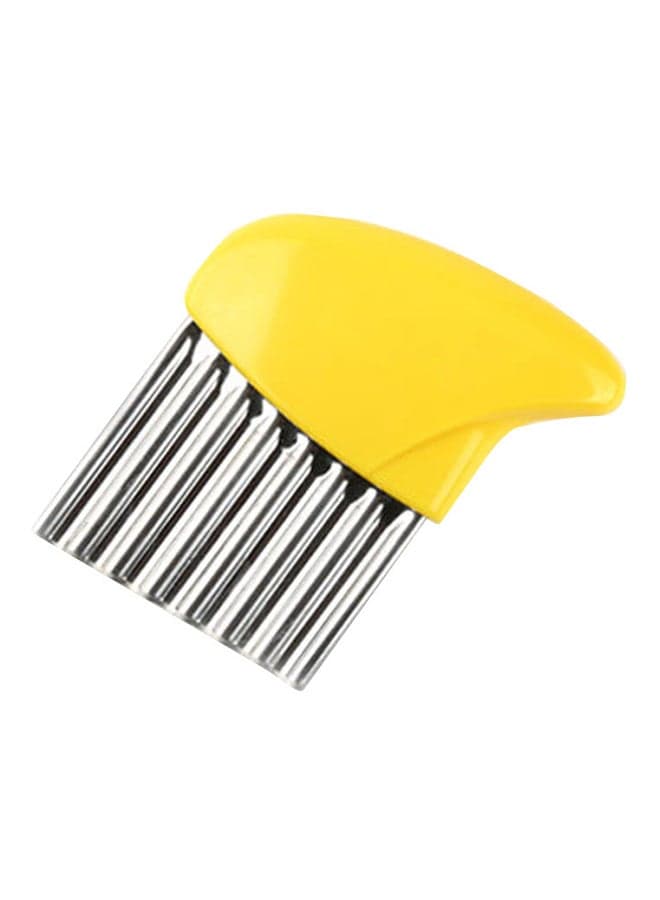 Crinkle Cut Potato Chip Cutter Wavy Blade French Fry Cutter Multicolour