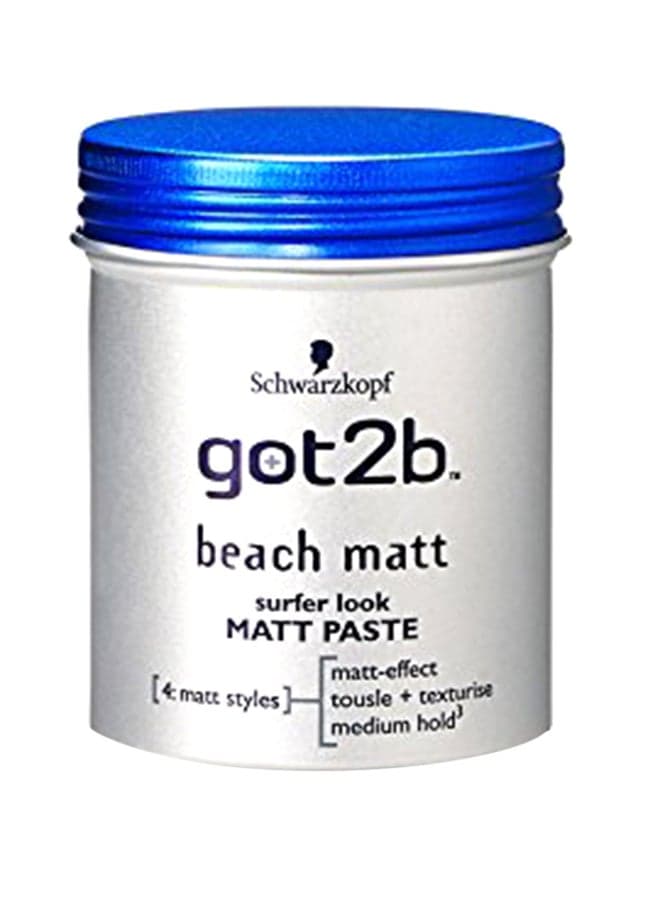 Got2B Beach Matt Surfer Look Paste Multicolour 100ml