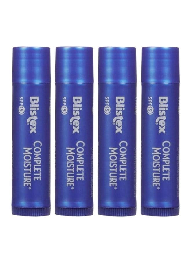 Pack Of 4 Moisture Lip Balm SPF 15