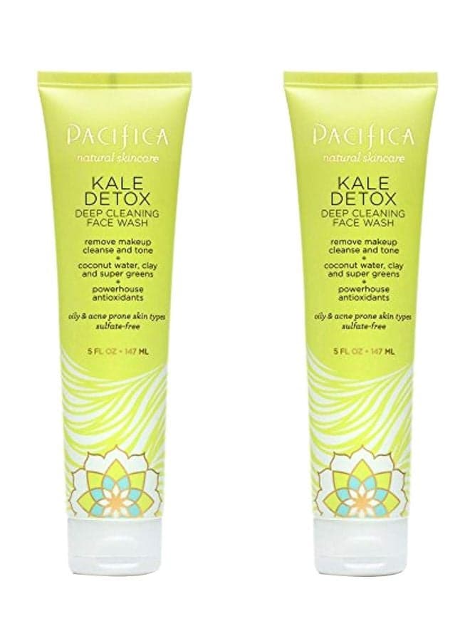 2-Piece Kale Detox Deep Cleansing Face Wash