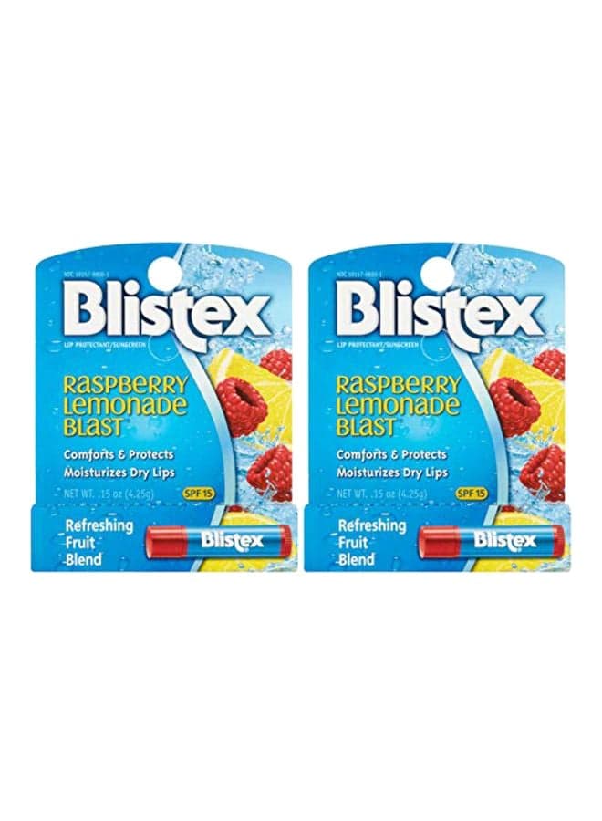 Pack Of 2 Raspberry Lemonade Blast Lip Balm SPF15