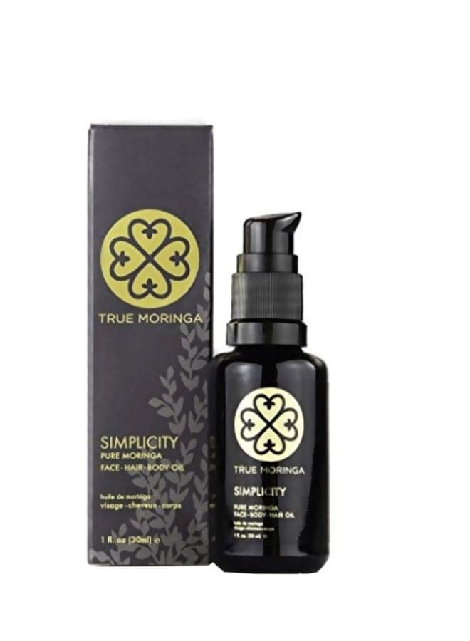 True Moringa Face Hair Body Oil