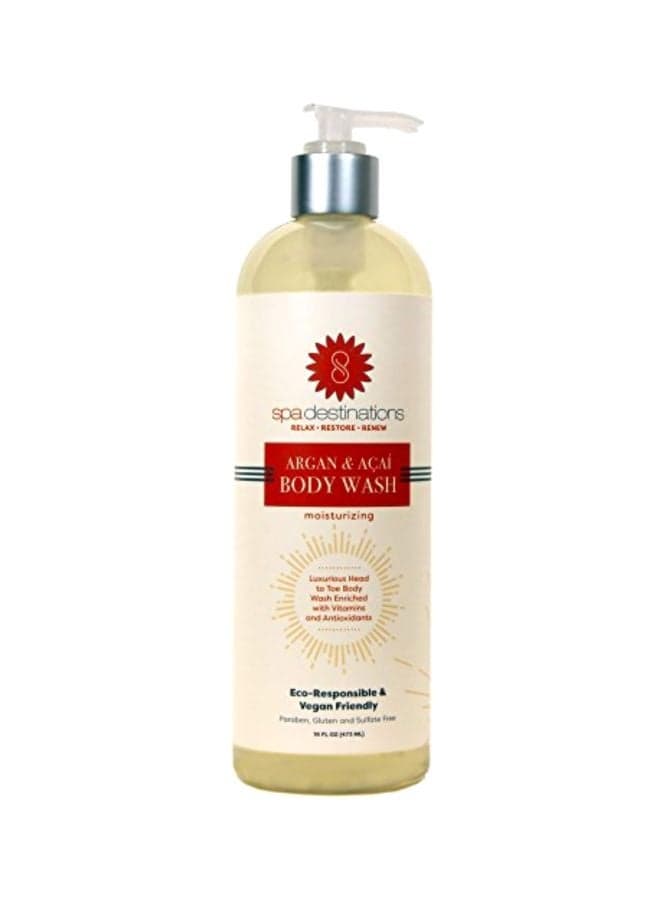 Argan And Acai Moisturizing Body Wash