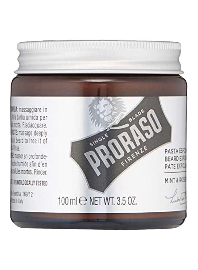 Exfoliating Beard Paste And Facial Scrub