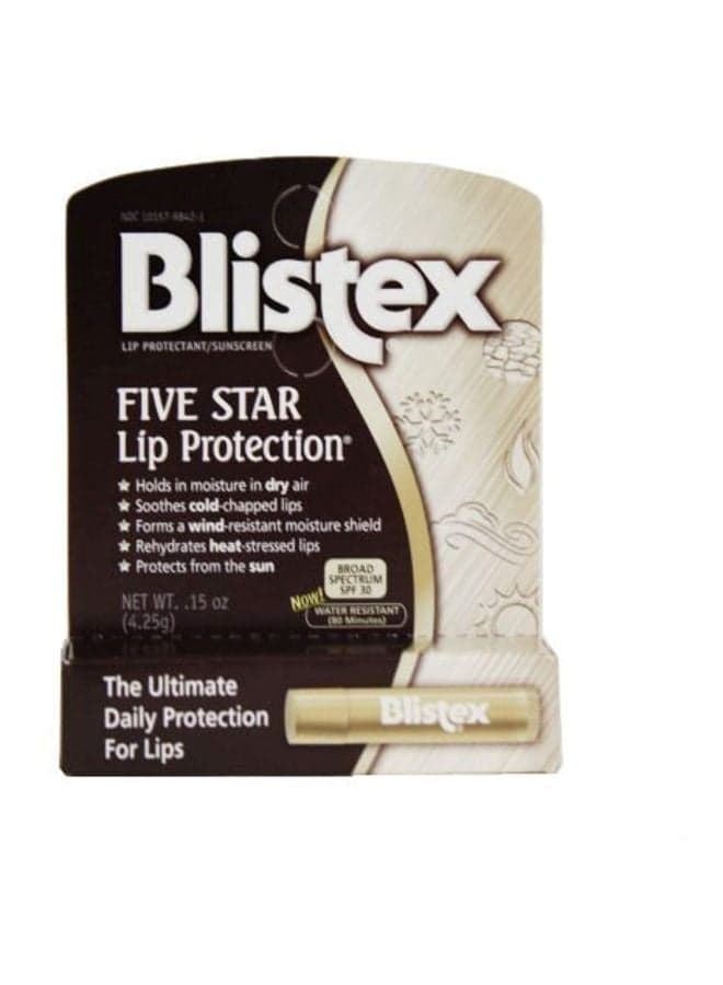 4-Piece Five Star Lip Protection