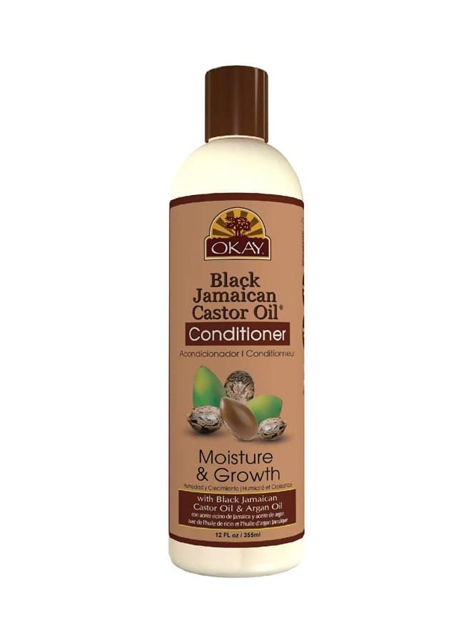 Black Jamaican Castor Oil Conditioner Castor & Argan Oil 355ml