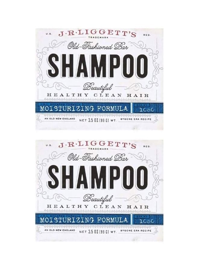 Pack Of 2 Moisturizing Old Fashioned Bar Shampoo