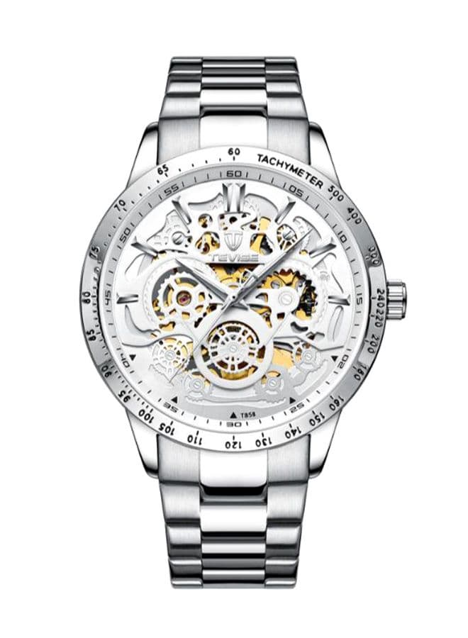men Stainless Steel Analog Watch T858