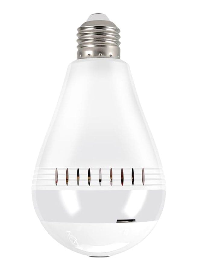 Panoramic Secure Camera System Bulb White/Silver 0.28kg