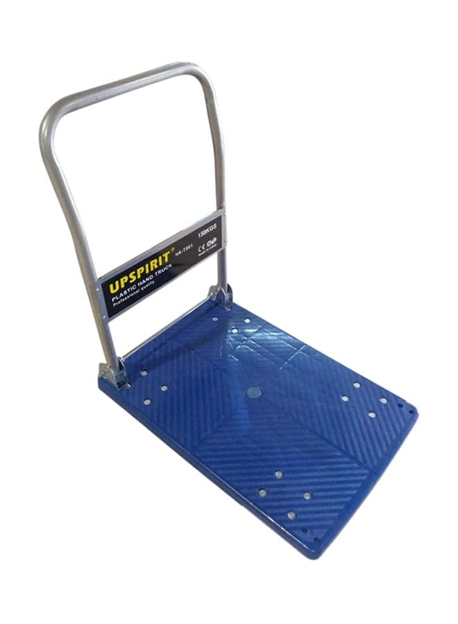 Platform Foldable Trolley Blue 70centimeter