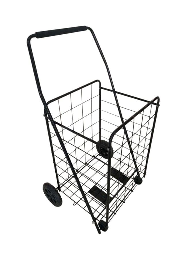 Shopping Trolley Cart Black 98centimeter