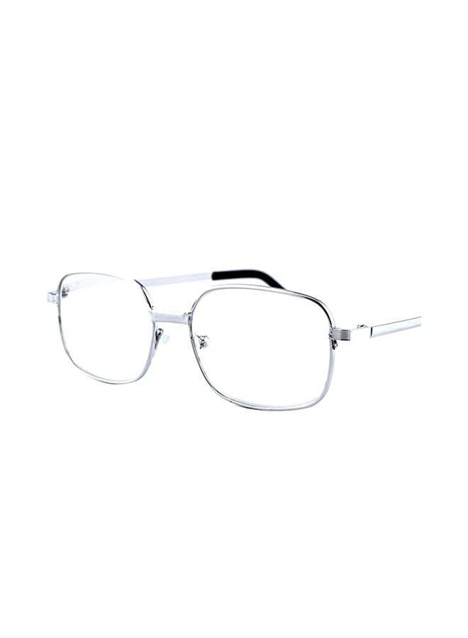unisex Rectangular Frame Spring Hinge Prescription Eyeglasses