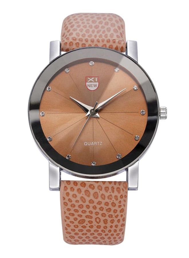 women Leather Analog Watch XINNEW-09