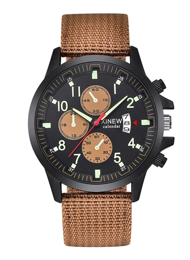 men Fabric Analog Watch XINNEW-20