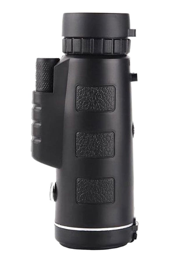 Single Tube Telescope With Night Vision Mobile Phone Clip Black