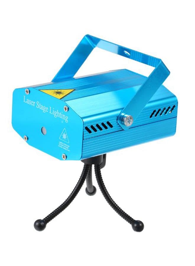 Mini LED Laser Stage Lighting Blue/Black 0.319kg