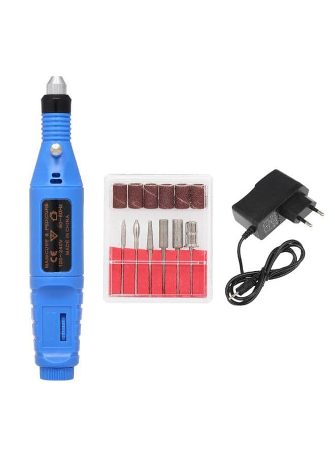Electric Nail Drill Polish Kit Multicolour