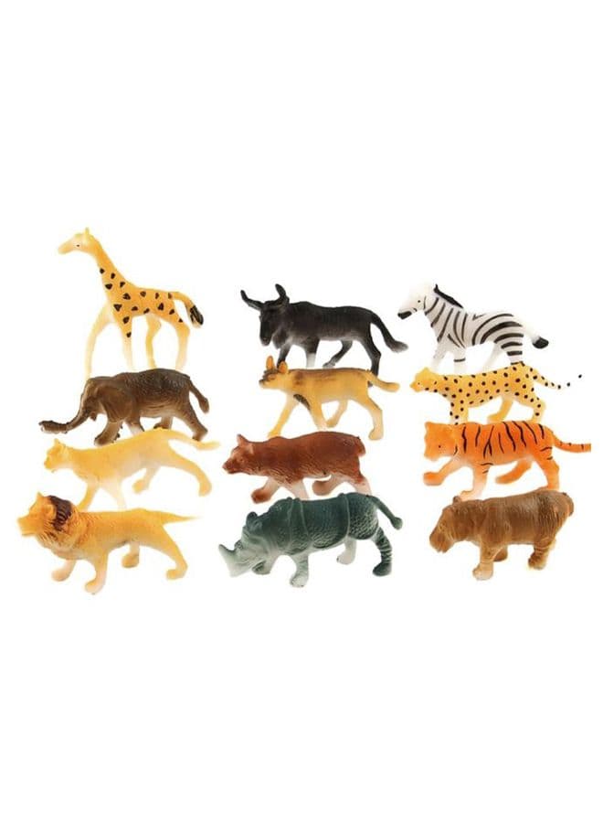 12-Piece Mini Forest Animal Set
