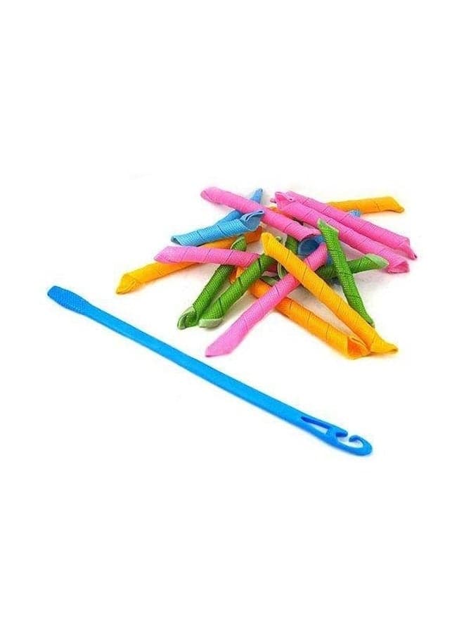 Leverag Circle Diy Hair Styling Roller Pink/Blue/Green