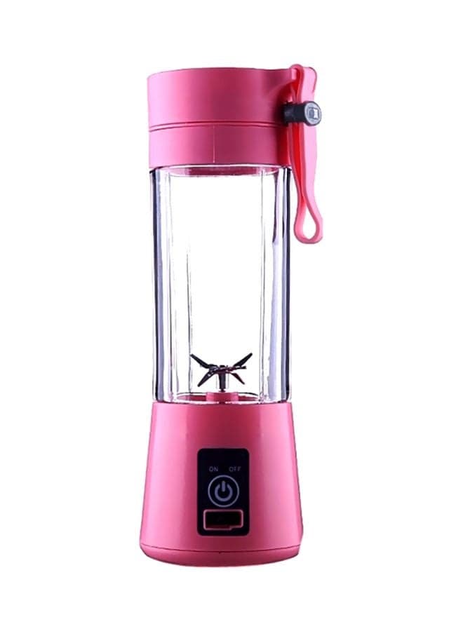 6-Blade Portable Fruit Juicer 400 ml 442255_3 Pink/Clear