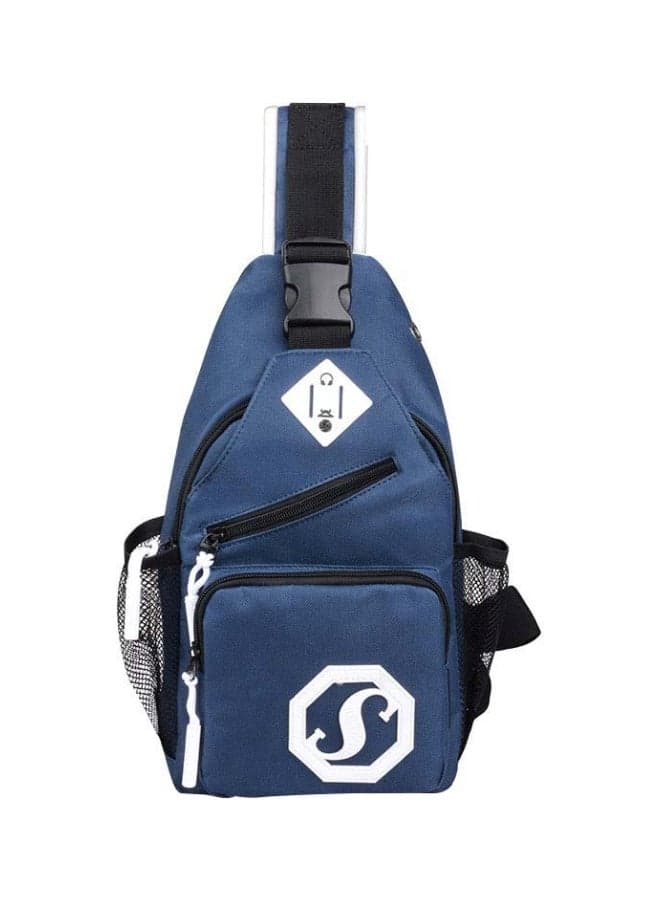 Nylon Crossbody Backpack