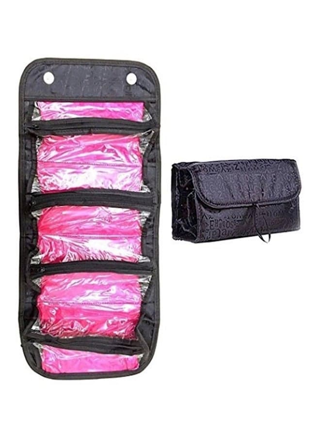 Foldable Cosmetic Makeup Storage Bag Multicolour