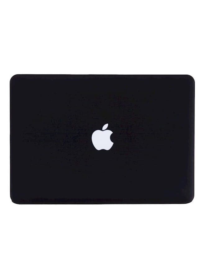 Rubberized Matte Case Cover For Macbook Apple Pro 13/13.3 Inch Black