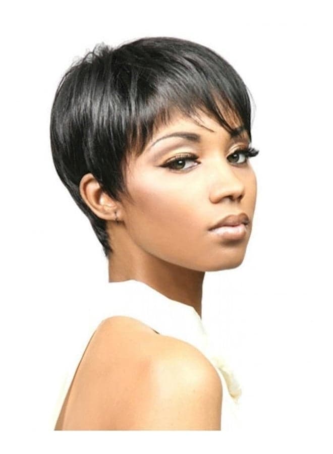 Short Hair Wig Black